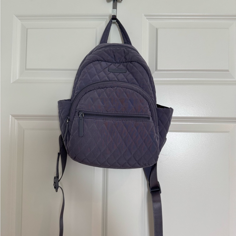 Vera Bradley Grey Quilted Bag